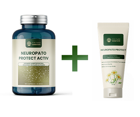 Pachet Neuropatie (Unguent + Flacon 60 Capsule)
